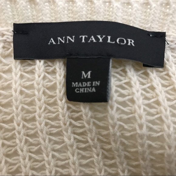 Ann Taylor Striped Long Sleeve Sweater - Picture 7 of 7